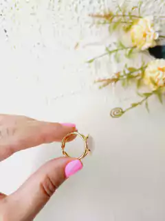 ANEL NAVETE PEDRA NATURAL QUARTZO ROSA na internet