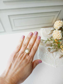 ANEL AJUSTÁVEL CARANGUEJO CRAVEJADO DE ZIRCÕNIAS ESMALTAÇÃO - comprar online