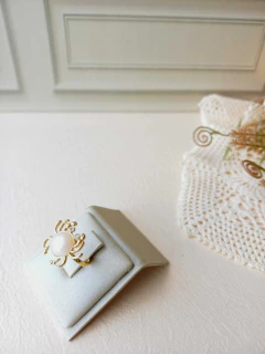 ANEL AJUSTÁVEL CARANGUEJO CRAVEJADO DE ZIRCÕNIAS ESMALTAÇÃO - comprar online