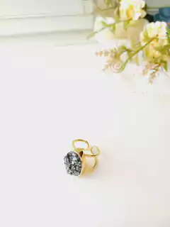 ANEL AJUSTAVEL COM PEDRA NATURAL PIRITA na internet