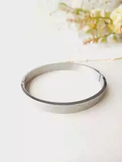 BRACELETE EM AÇO INOX ORAÇÃO PAI NOSSO - comprar online