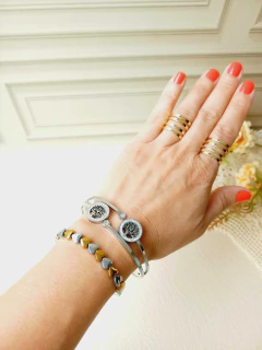 BRACELETE EM AÇO INOXIDÁVEL ÁRVORE DA VIDA na internet