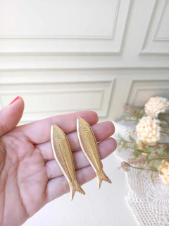 BRINCO PEIXE - Cordão de Luz Joias Finas