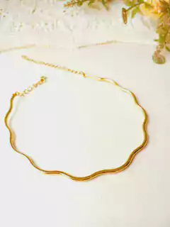 CHOKER RÍDIGA ONDULADA na internet