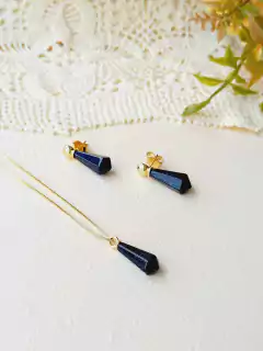 CONJUNTO PRISMA GEOMÉTRICO PEDRA NATURAL ESTRELA