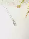 COLAR GATINHO EM PRATA 925