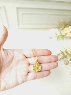 COLAR MEDALHA PEQUENA ARCANJO MIGUEL - comprar online