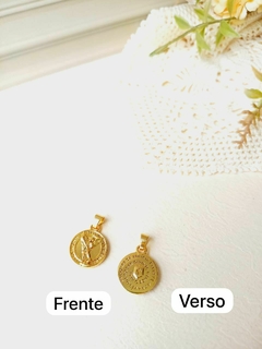 Imagem do COLAR MEDALHA PEQUENA ARCANJO MIGUEL
