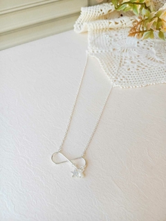COLAR EM PRATA 925 SÍMBOLO INFINITO
