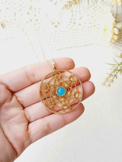 COLAR MEDIO CUBO DE METATRON - loja online