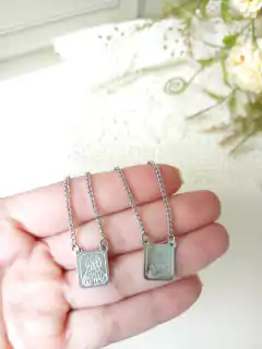 ESCAPULÁRIO EM AÇO INOXIDÁVEL SÃO JORGE - comprar online