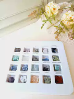 KIT COM 20 PEDRAS NATURAIS - loja online