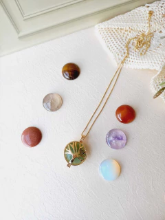 MAX RELICÁRIO ÁRVORE DA VIDA EDIÇÃO LIMITADA 7 PEDRAS NATURAIS - comprar online