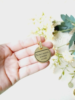 COLAR MEDALHA EU SOU A VERDADE E A VIDA - comprar online