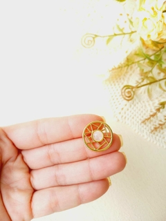 MANDALA MIX DE PEDRA NATURAL PARA RELICÁRIO CÁPSULA - loja online