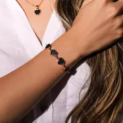 PULSEIRA CORAÇÃO PEDRA NATURAL HEMATITA na internet