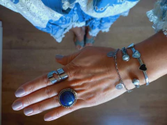 PULSEIRA EM AÇO INOX FLOR DA VIDA na internet