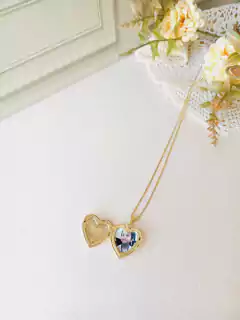 RELICÁRIO CORAÇÃO COM UMA FOTO na internet