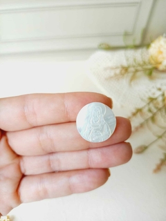 MADREPEROLA LAPIDADA NOSSA SENHORA DAS GRAÇAS E IMACULADO CORAÇÃO DE MARIA - comprar online
