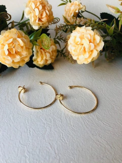 BRINCO DE ARGOLA LISA MÉDIA na internet