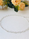 COLAR CHOKER CORAÇÕES VAZADOS EM PRATA 925