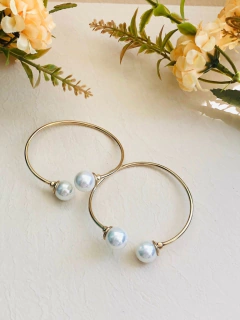 BRACELETE PULSEIRA PÉROLA SHELL BRANCA na internet