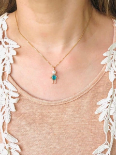 Imagem do COLAR PERSONALIZADO FILHOS COM PINGENTE