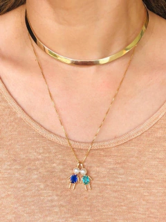 COLAR PERSONALIZADO FILHOS COM PINGENTE - comprar online