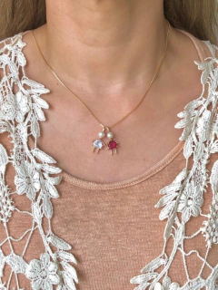 Imagem do COLAR PERSONALIZADO FILHOS COM PINGENTE