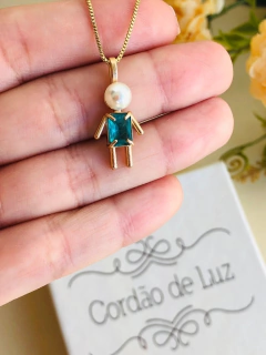 COLAR PERSONALIZADO FILHOS COM PINGENTE - Cordão de Luz Joias Finas