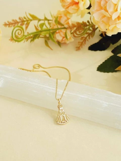 COLAR PINGENTE PEQUENO NOSSA SENHORA - loja online