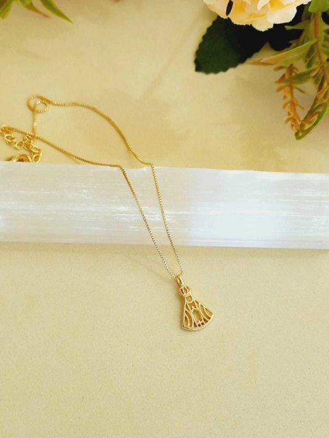 COLAR PINGENTE PEQUENO NOSSA SENHORA
