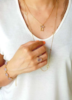 COLAR PERSONALIZADO FILHOS MENINO E MENINA BANHO OURO 18K - loja online