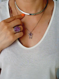 COLAR PERSONALIZADO FILHOS MENINO E MENINA BANHO RÓDIO - comprar online