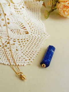 COLAR DIFUSOR AROMATICO PARA ÓLEOS ESSENCIAIS OU PERFUMEIRO - Cordão de Luz Joias Finas