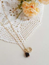 COLAR SIGNO DE CAPRICORNIO COM PEDRA NATURAL AMAZONITA