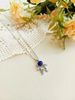 COLAR PERSONALIZADO FILHOS MENINO E MENINA BANHO RÓDIO - Cordão de Luz Joias Finas