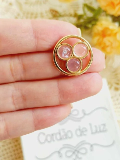 Imagem do MANDALA MIX DE PEDRA NATURAL PARA RELICÁRIO CÁPSULA