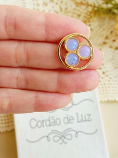 MANDALA MIX DE PEDRA NATURAL PARA RELICÁRIO CÁPSULA - Cordão de Luz Joias Finas