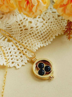 Imagem do MANDALA MIX DE PEDRA NATURAL PARA RELICÁRIO CÁPSULA