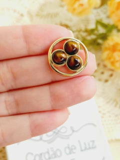 MANDALA MIX DE PEDRA NATURAL PARA RELICÁRIO CÁPSULA - Cordão de Luz Joias Finas