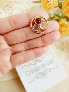 MANDALA MIX DE PEDRA NATURAL PARA RELICÁRIO CÁPSULA - loja online