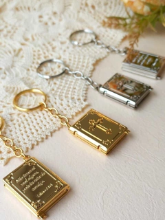 CHAVEIRO BIBLIA COM FOTO