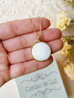 COLAR ESTRELA DE DAVI COM PEDRA NATURAL na internet