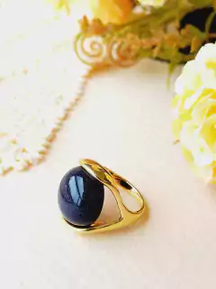 ANEL REDONDO COM PEDRA NATURAL ESTRELA - comprar online