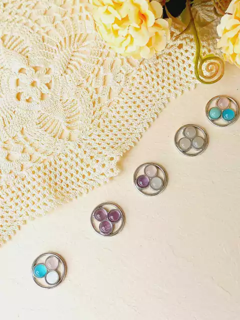 MANDALA MIX DE PEDRA NATURAL PARA RELICÁRIO CÁPSULA