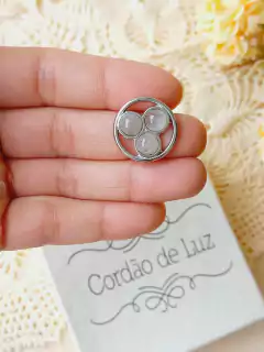 MANDALA MIX DE PEDRA NATURAL PARA RELICÁRIO CÁPSULA