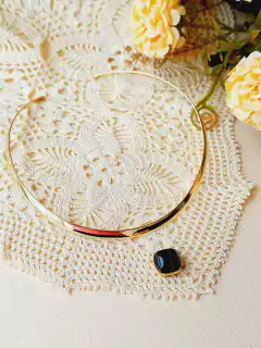 PINGENTE AVULSO QUADRADO EM PEDRA NATURAL PARA CHOKER - loja online