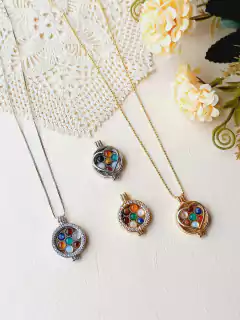 MANDALA AVULSA 7 CHAKRAS PARA RELICÁRIO CÁPSULA na internet