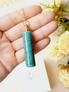 COLAR DIFUSOR AROMATICO PARA ÓLEOS ESSENCIAIS OU PERFUMEIRO - Cordão de Luz Joias Finas